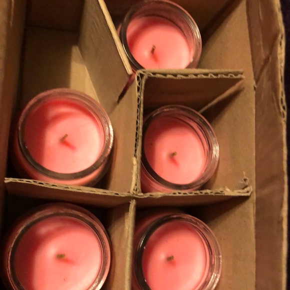 5 Mainstay 3 oz Candles - Strawberry Kiwi Scent - No Lids - Picture 1 of 4